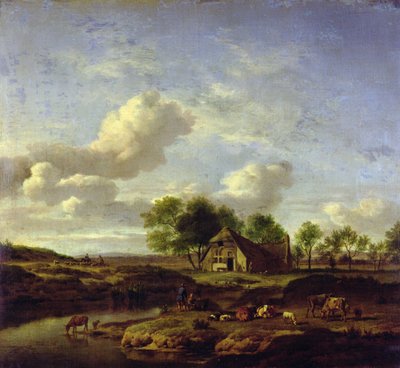 The Little Farm by Adriaen van de Velde